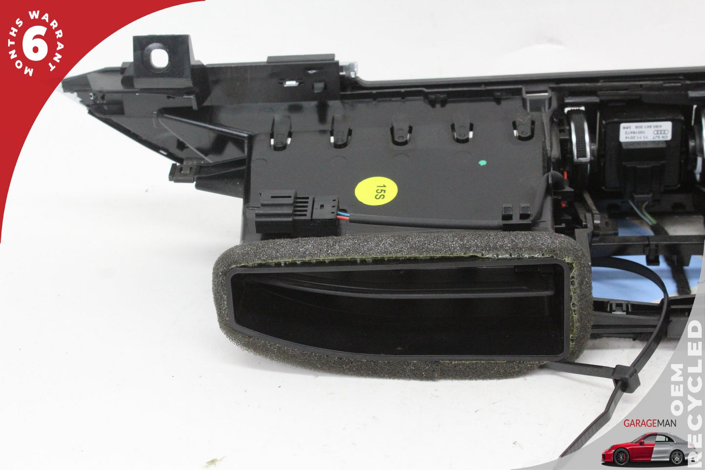 12-18 Audi A6 C7 Sedan Front Center Dash Air Vent Hazard Switch 4G0941509