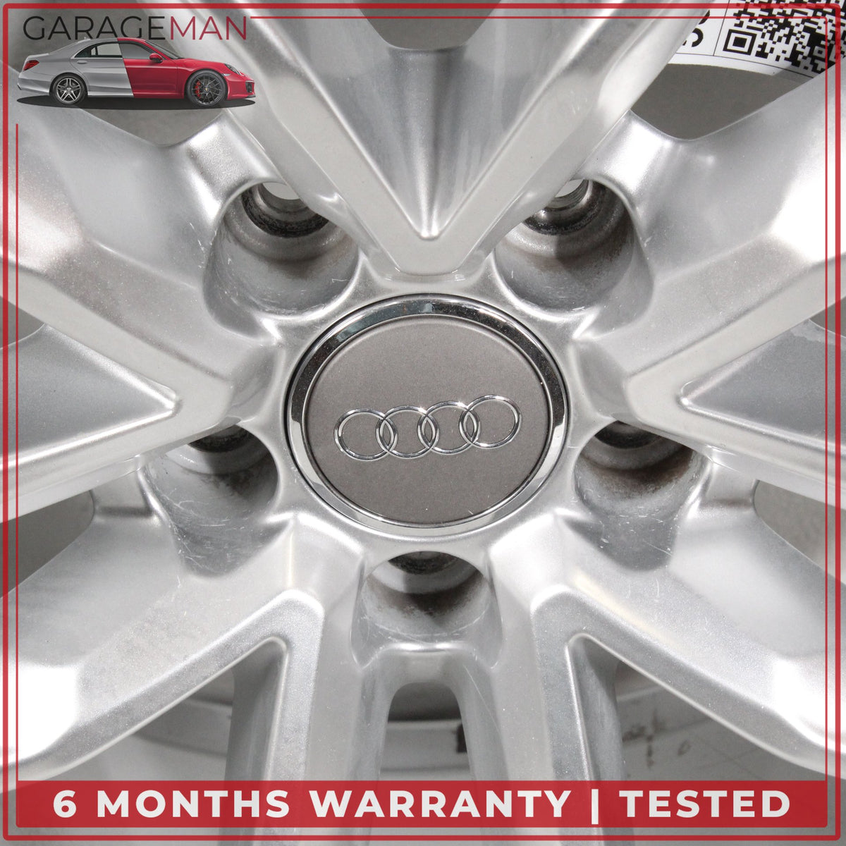 2011-2018 Audi A8 S8 A7 Front or Rear Side Wheel Rim 9JX20H2ET37 4H0601025BS OEM