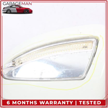 2009-2012 Mercedes W164 ML350 Left Side Door Rear View Mirror Calcite White OEM