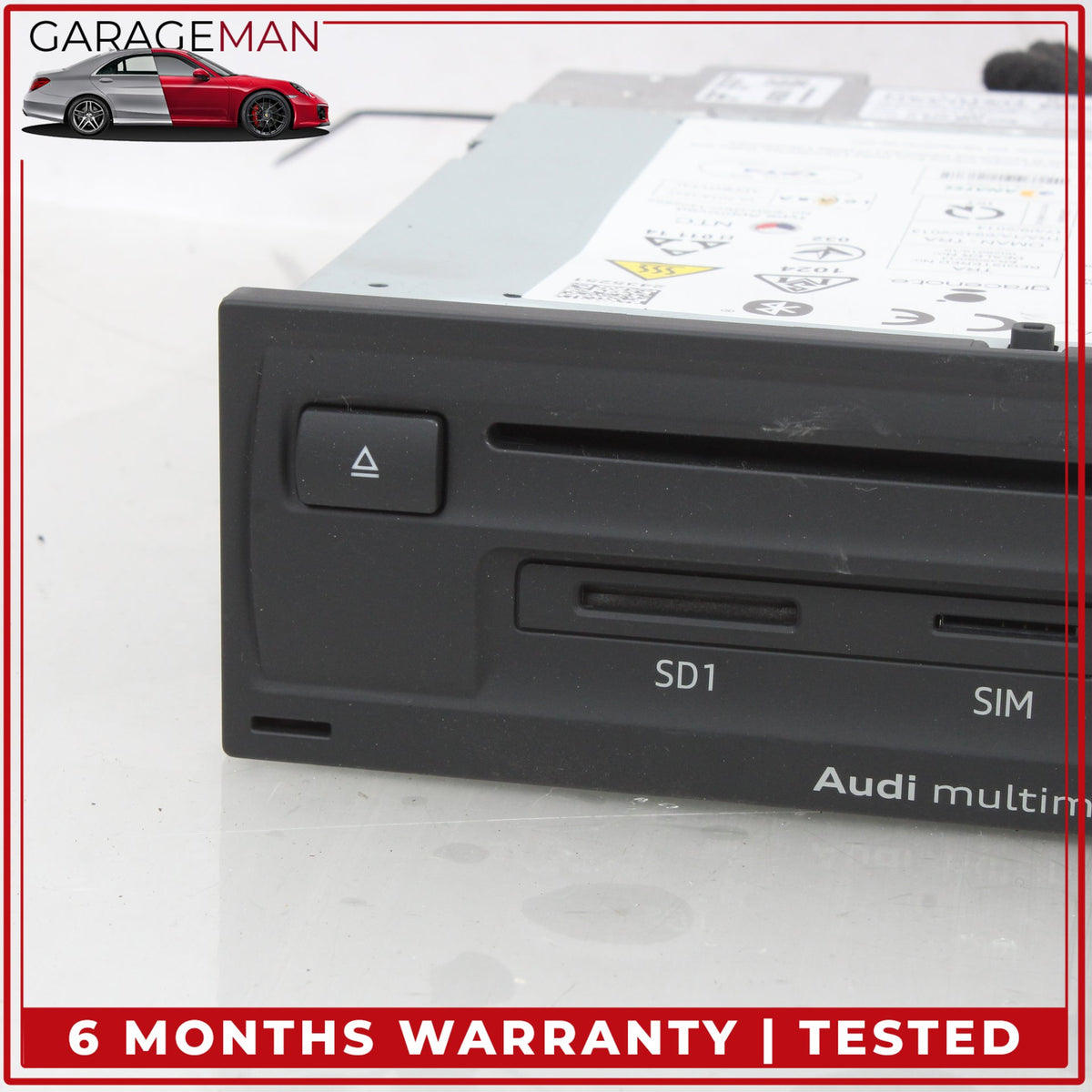 2016-2023 Audi TTS 8S Audio CD Radio Receiver Control Panel 8S0035025S OEM