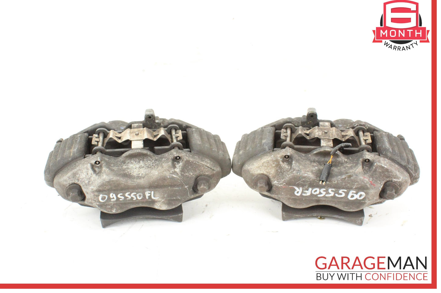 2007-2013 Mercedes W221 S550 Front Left and Right Side Brake Caliper Set OEM