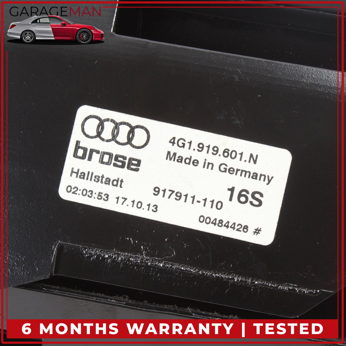 2012-2018 Audi A6 A7 Front Center Dash Display Screen Monitor 4G1919601N OEM