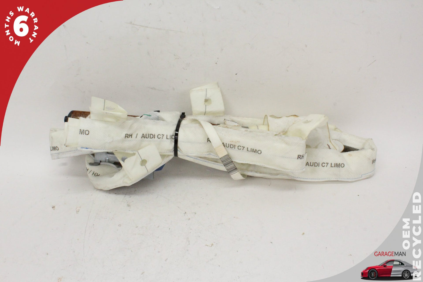 2012-2018 Audi A6 Right Passenger Side Upper Roof Curtain Air Bag 4G5880742C OEM
