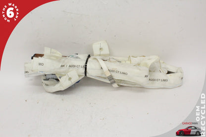 2012-2018 Audi A6 Right Passenger Side Upper Roof Curtain Air Bag 4G5880742C OEM