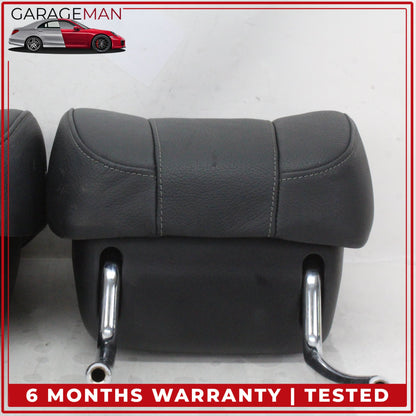 2014-2017 Mercedes W222 S550e Front Left and Right Side Seat Headrest Black OEM