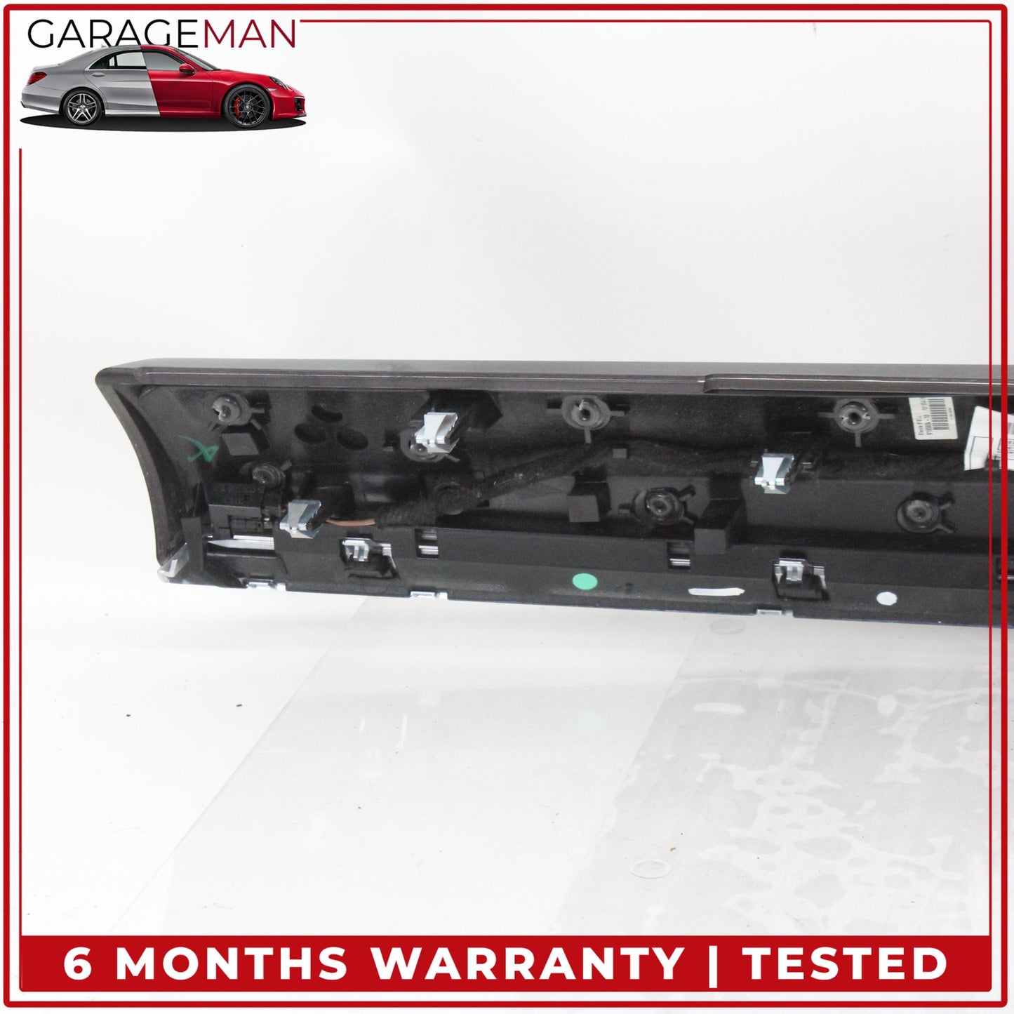 2010-2013 BMW 550i GT Front Dash Center AC Air Vent Grille Panel w/ Trim 9195654 OEM