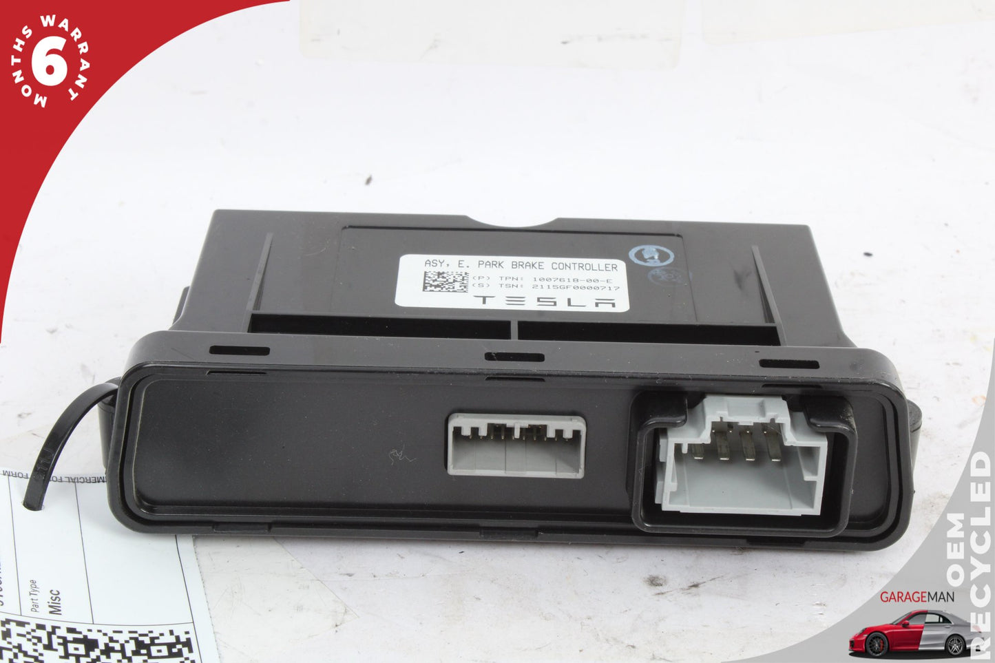 2012-2020 Tesla Model S X Parking Brake Control Module Unit 100761800E OEM