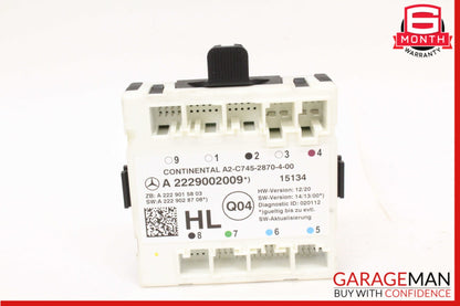 2015-2023 Mercedes-Benz C300 W205 Rear Left Door Control Module OEM