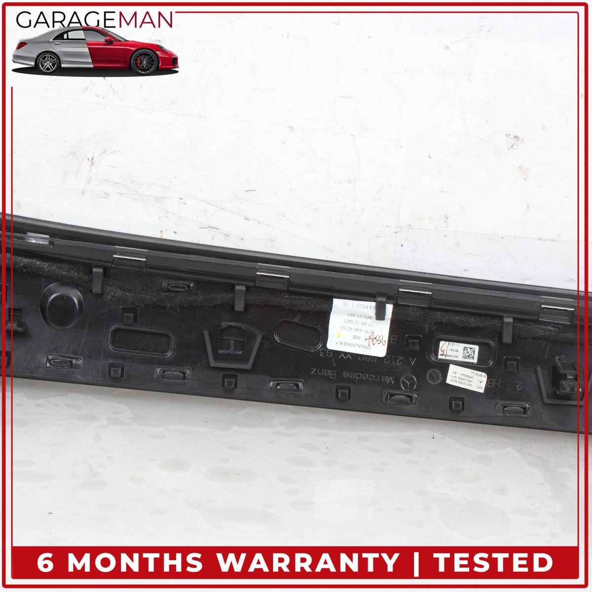 2014-2016 Mercedes W212 E400 Front Dash AC Air Vent Panel w/ Door Trim Wood OEM