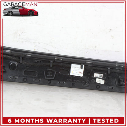 2014-2016 Mercedes W212 E400 Front Dash AC Air Vent Panel w/ Door Trim Wood OEM