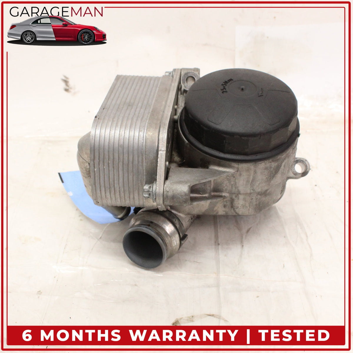 2012-2019 BMW 640i X3 X5 535i Oil Cooler Filter Housing 7570085 OEM
