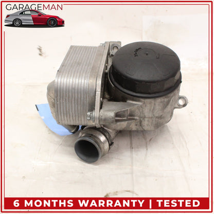 2012-2019 BMW 640i X3 X5 535i Oil Cooler Filter Housing 7570085 OEM