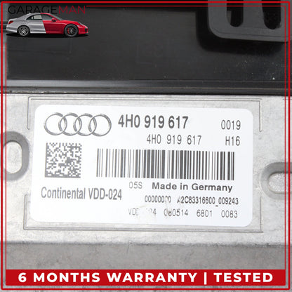 2015-2018 Audi A8 S8 HUD Heads Up Display Projector Unit 4H0919617 OEM