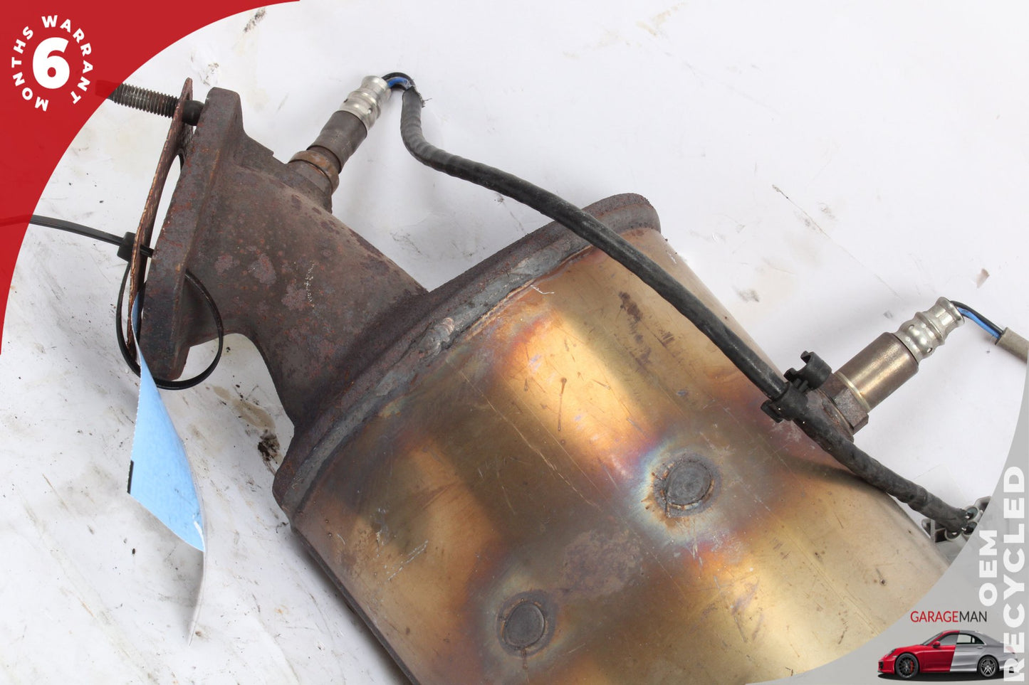 2003-2006 Jaguar XK8 X100 Left and Right Side Exhaust Downpipe 3W835E212AD OEM