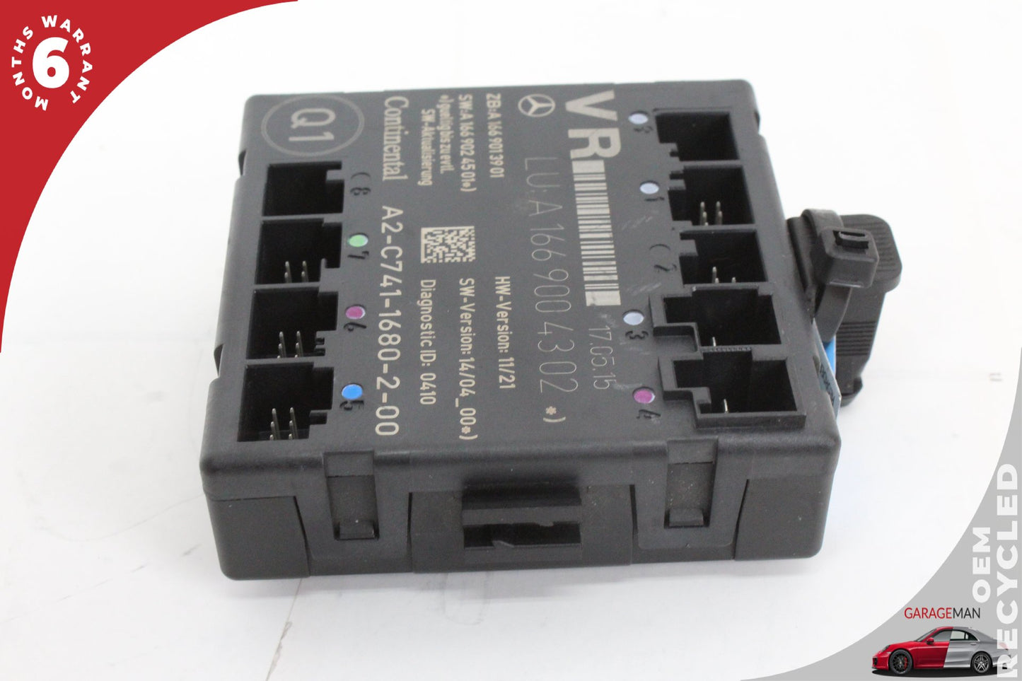 2012-2020 Mercedes W117 CLA45 AMG Front Right Door Control Module 1669004302 OEM