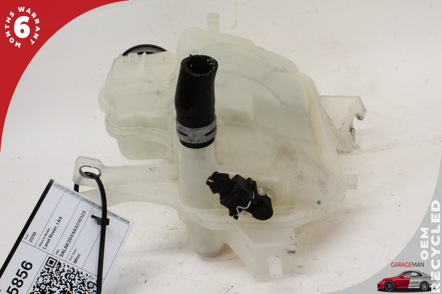 2010-2016 Land Rover LR4 Coolant Expansion Tank Bottle Reservoir AH228A080AB OEM
