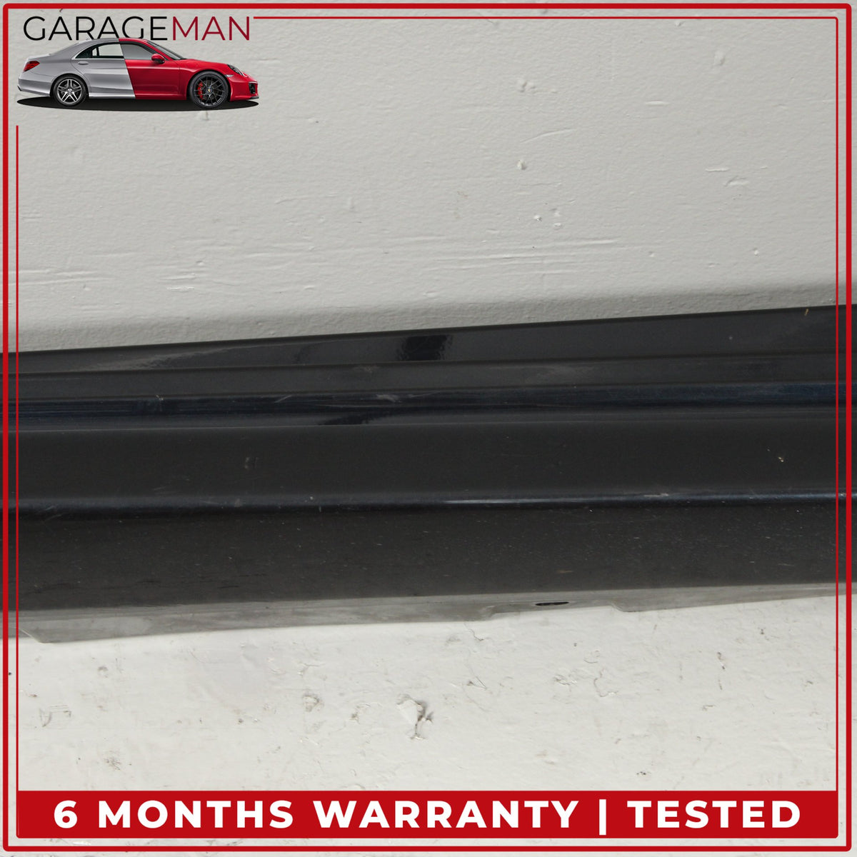 2013-2019 BMW 650i 640i F06 Right Side Skirt Rocker Panel Black 8052654 OEM