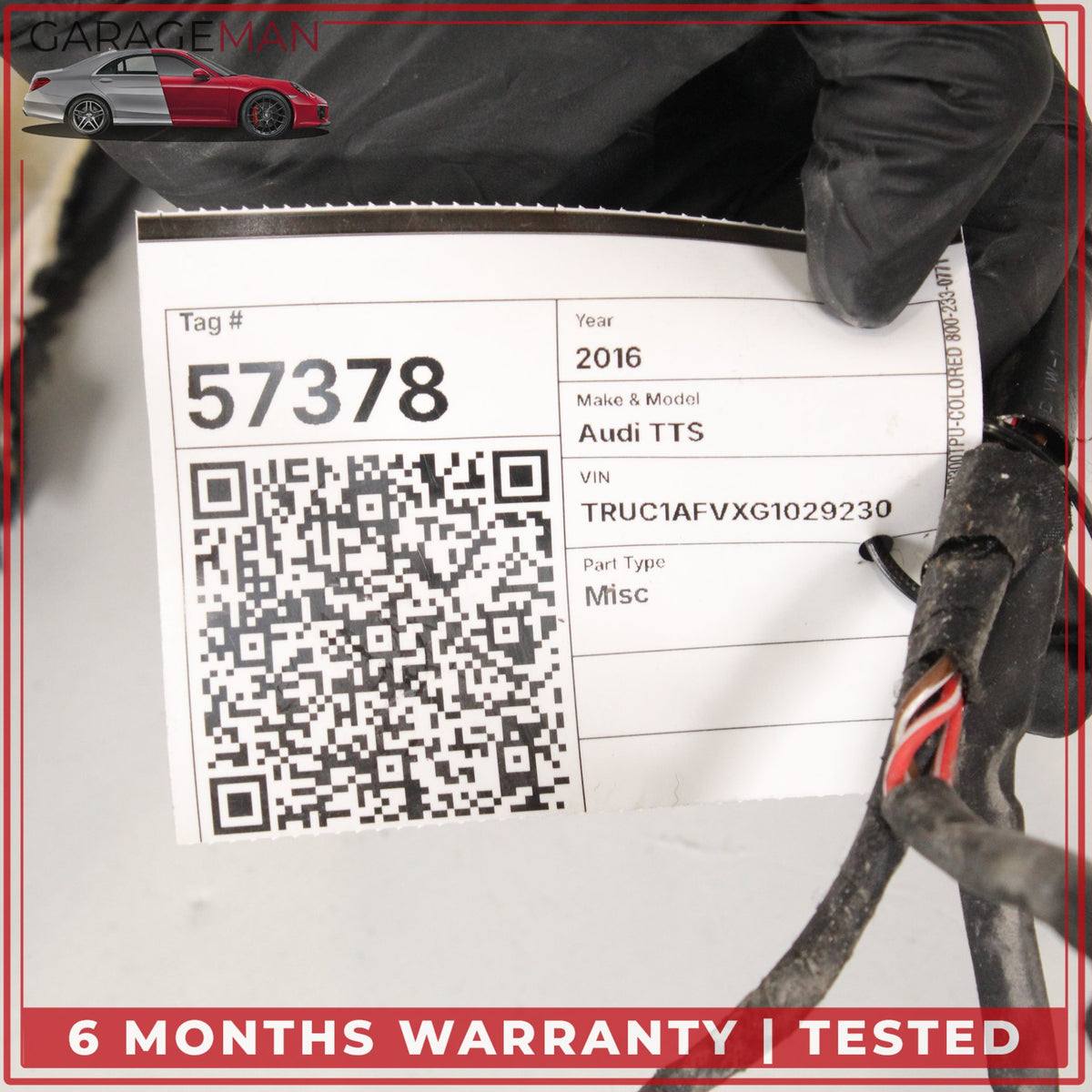2016-2023 Audi TTS 8S Coupe Front Left Lower Bottom Seat Cushion 8S0881361A OEM