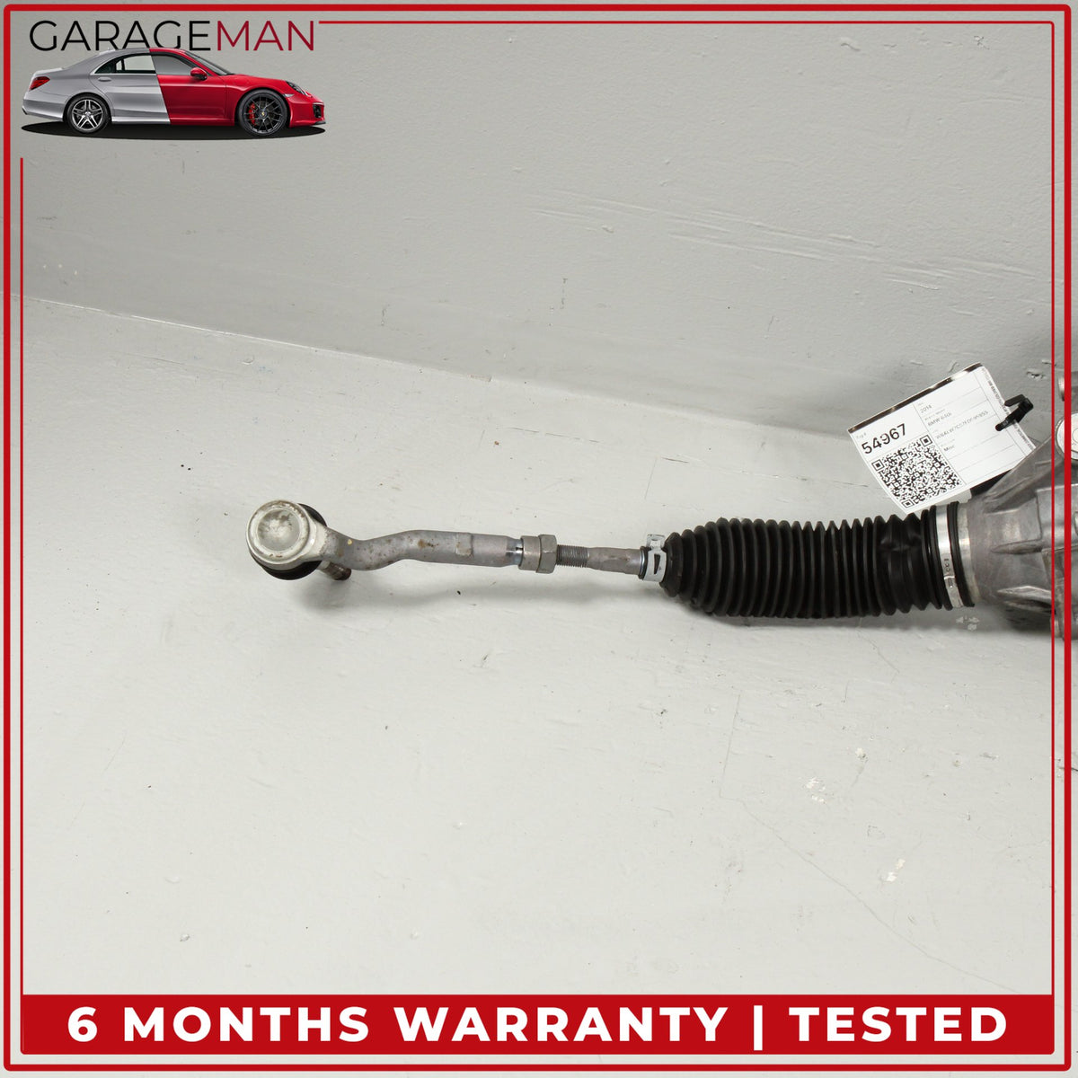 2011-2018 BMW 640i RWD Electric Power Steering Gear Rack & Pinion 6864846 OEM