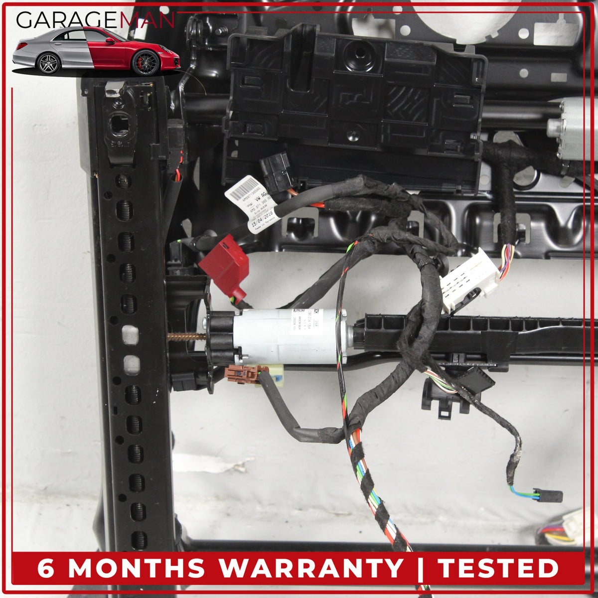 2017-2025 Audi Q7 Q8 Front Left Driver Side Seat Track Rail Frame w/ Motors OEM