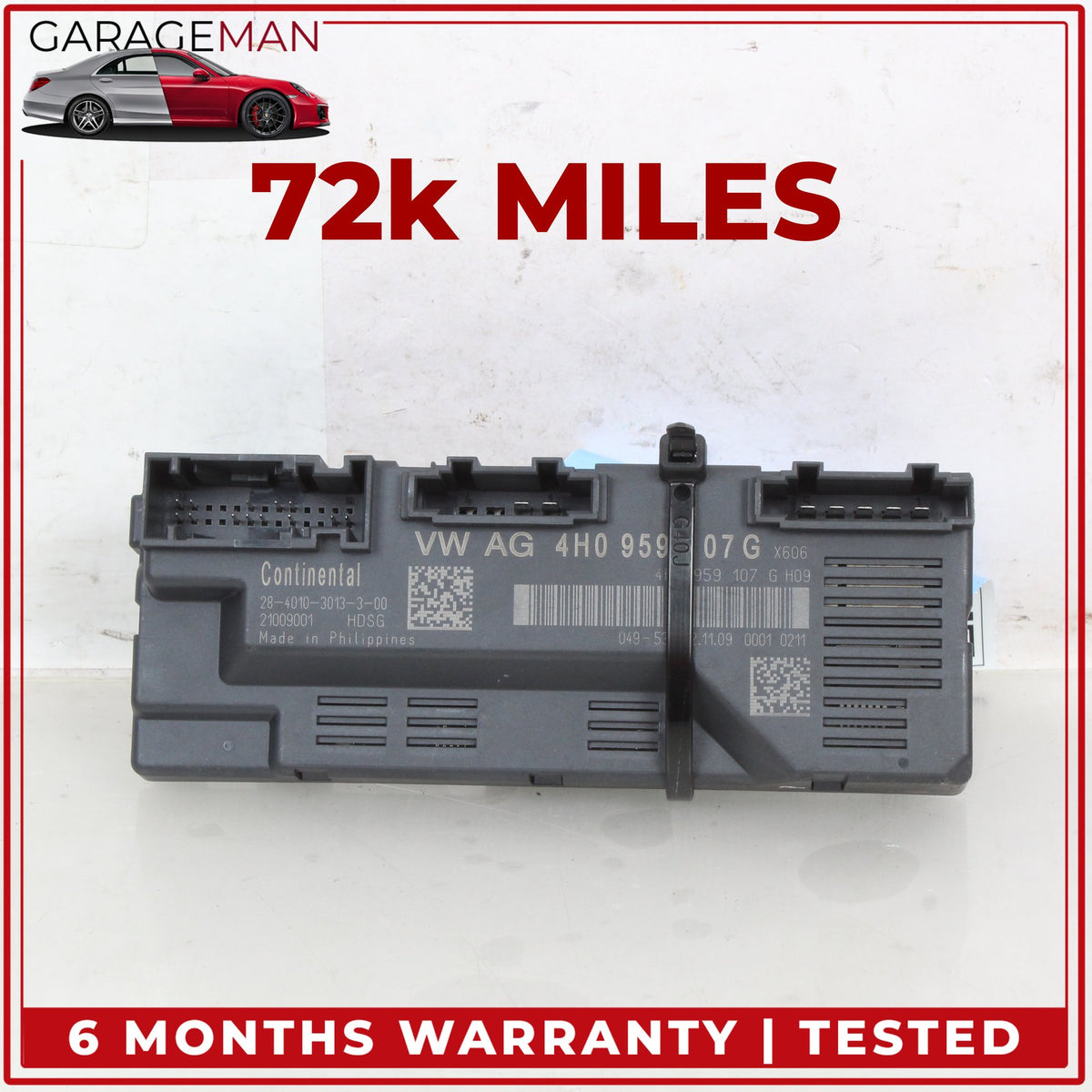 2010-2016 Porsche Panamera 970 Rear Trunk Tailgate Control Module 4H0959107G OEM