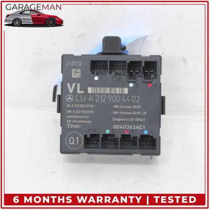 2008-2018 Mercedes W207 E350 E400 Front Left Door Control Module 2129004402 OEM