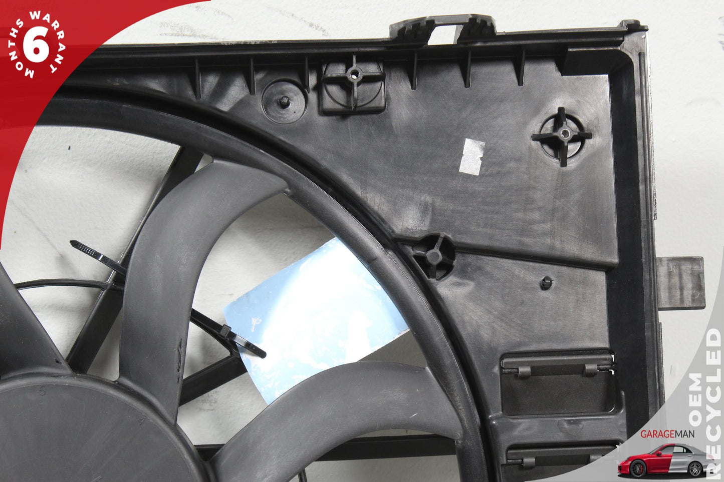 2011-2018 Porsche Cayenne S Hybrid 92A SUV Engine Radiator Cooling Fan Motor Assembly 7P0121203E