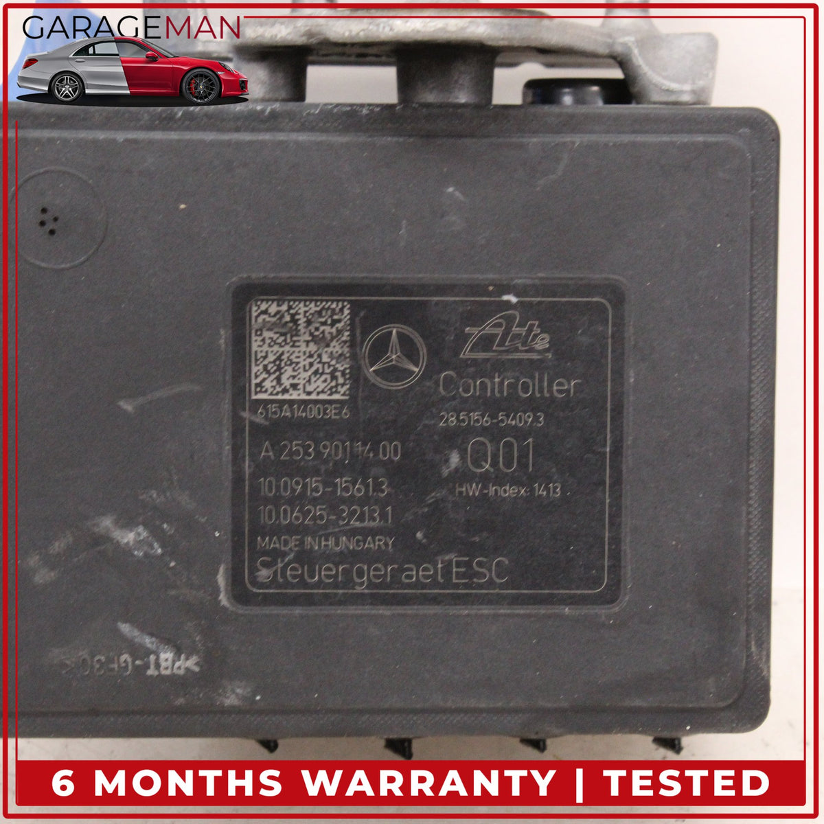 2015-2020 Mercedes-Benz C300 W205 ABS Anti Lock Brake Pump Module 2534310000 OEM