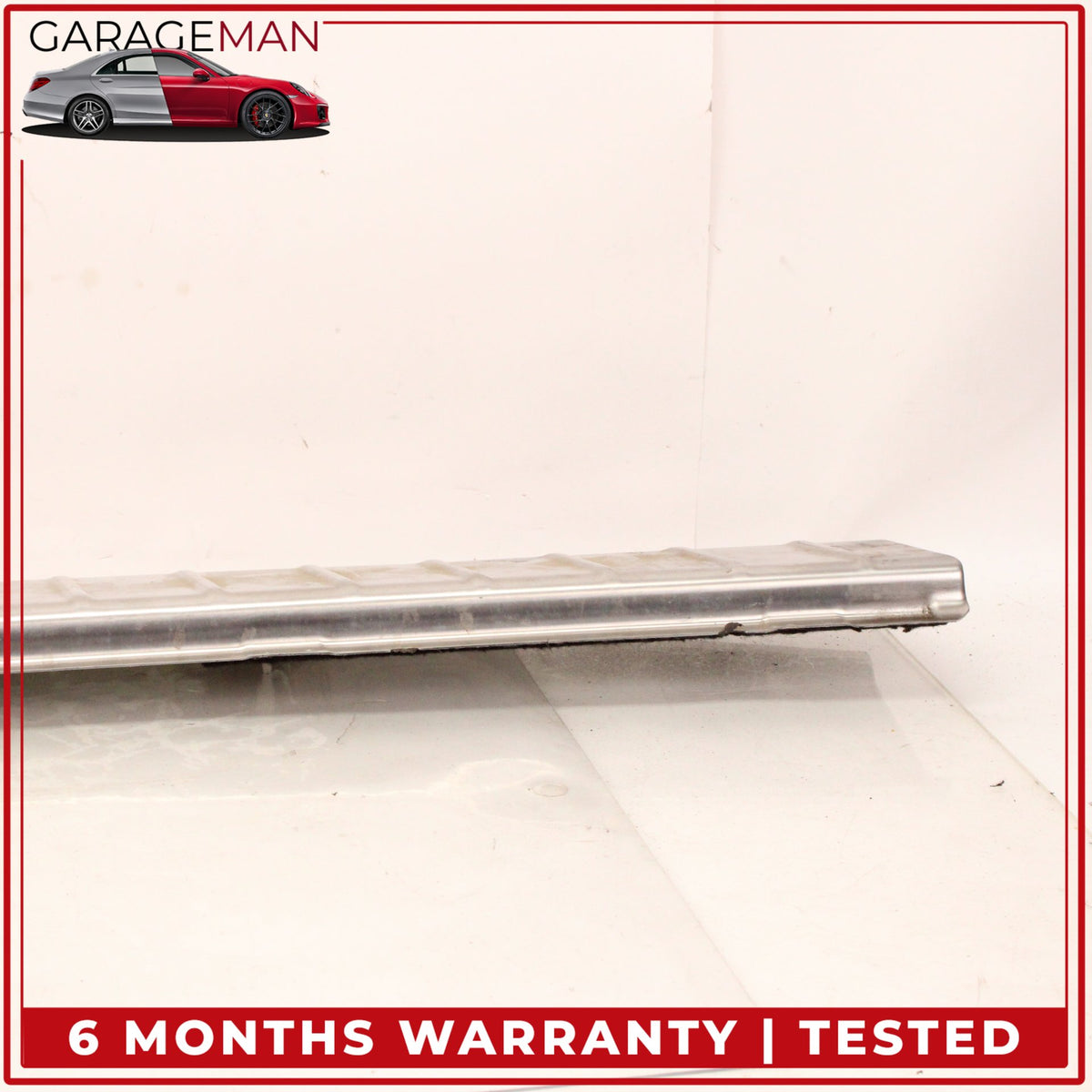 2003-2010 Porsche Cayenne 955 957 Rear Trunk Cargo Sill Scuff Plate Chrome OEM