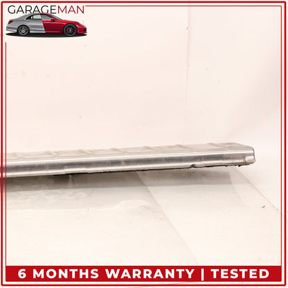 2003-2010 Porsche Cayenne 955 957 Rear Trunk Cargo Sill Scuff Plate Chrome OEM