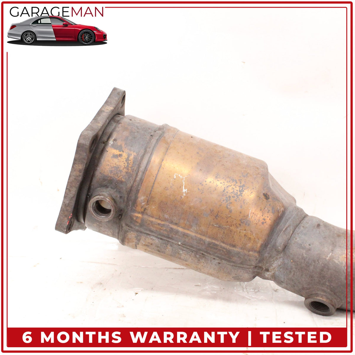 2003-2006 Porsche Cayenne 955 Turbo Front Engine Exhaust Downpipe Right Side OEM
