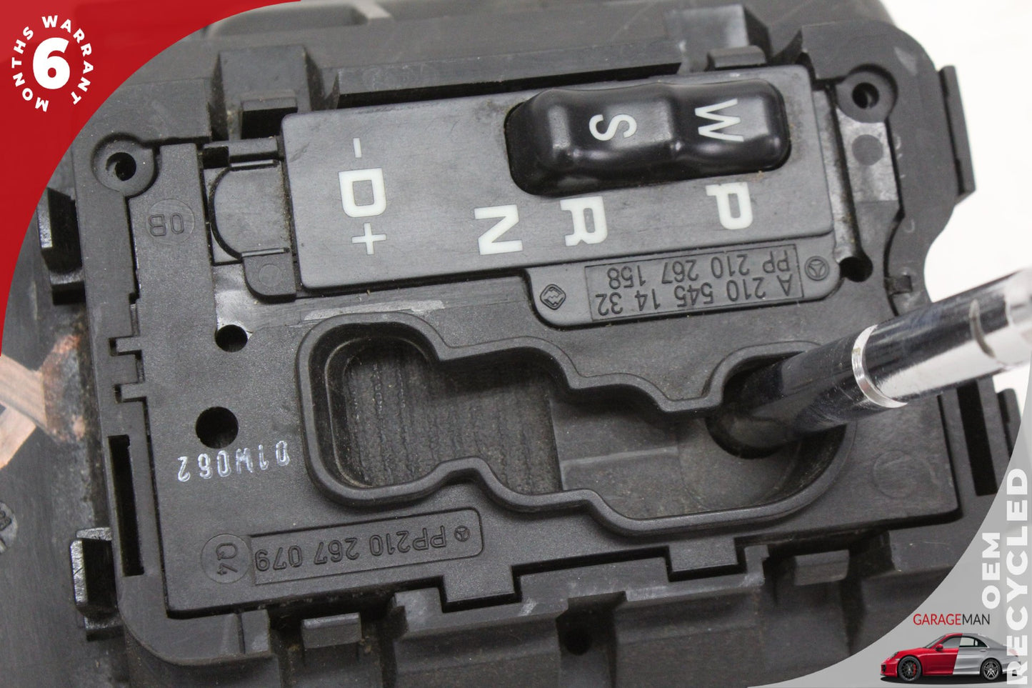 2001-2004 Mercedes-Benz SLK230 R170 Convertible Automatic Transmission Gear Shifter Selector 2105451432 OEM
