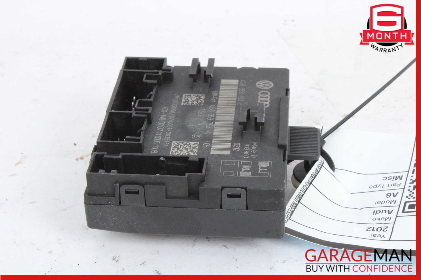 2012-2018 Audi A6 C7 Sedan Front Left Door Control Module 4G8959793 OEM
