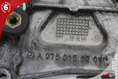 12-18 Mercedes W221 S550 Engine Timing Chain Cover Plate 2760150201 Genuine