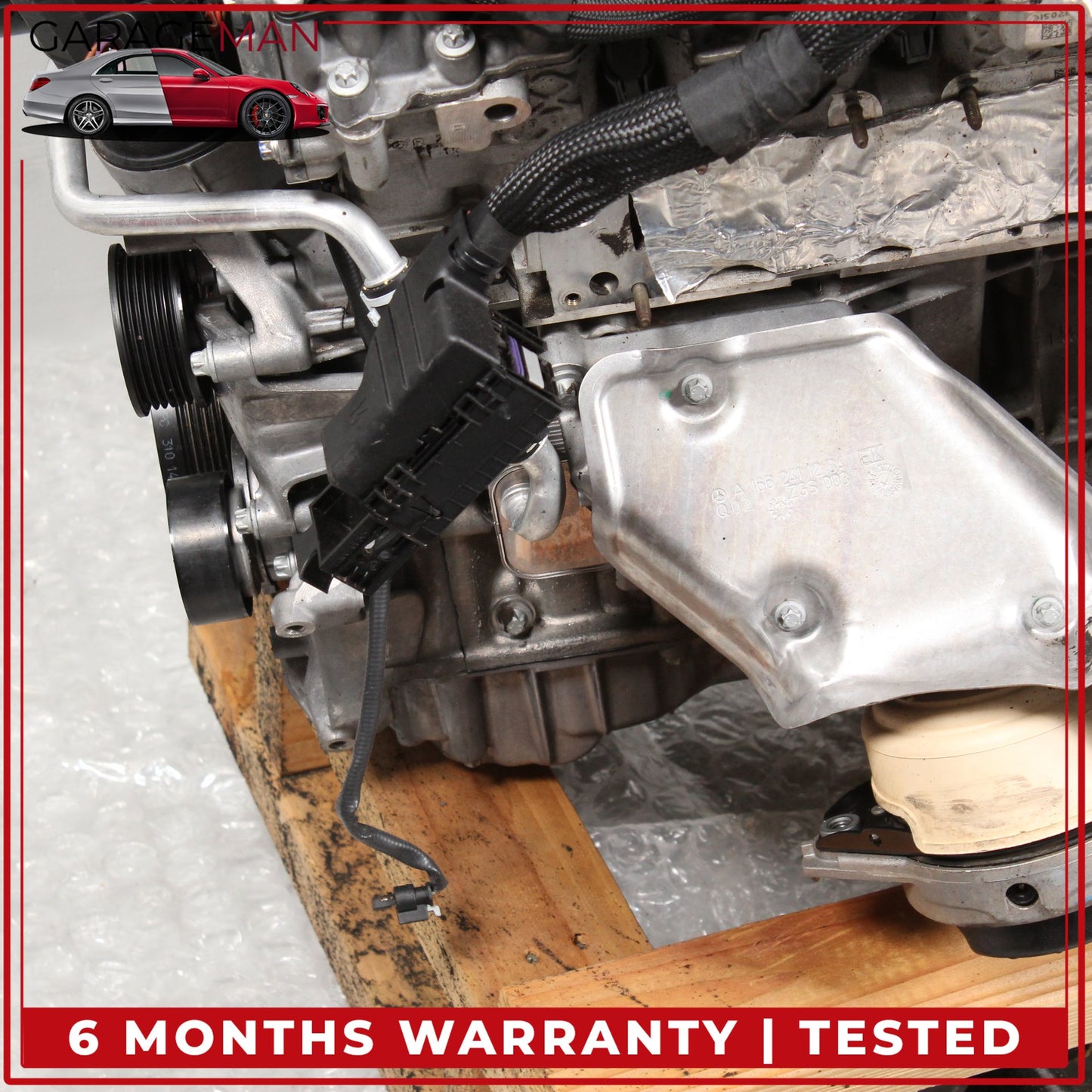 2012-2018 Mercedes W166 ML350 E350 M276 Engine Motor Assembly 276.955 OEM 112k