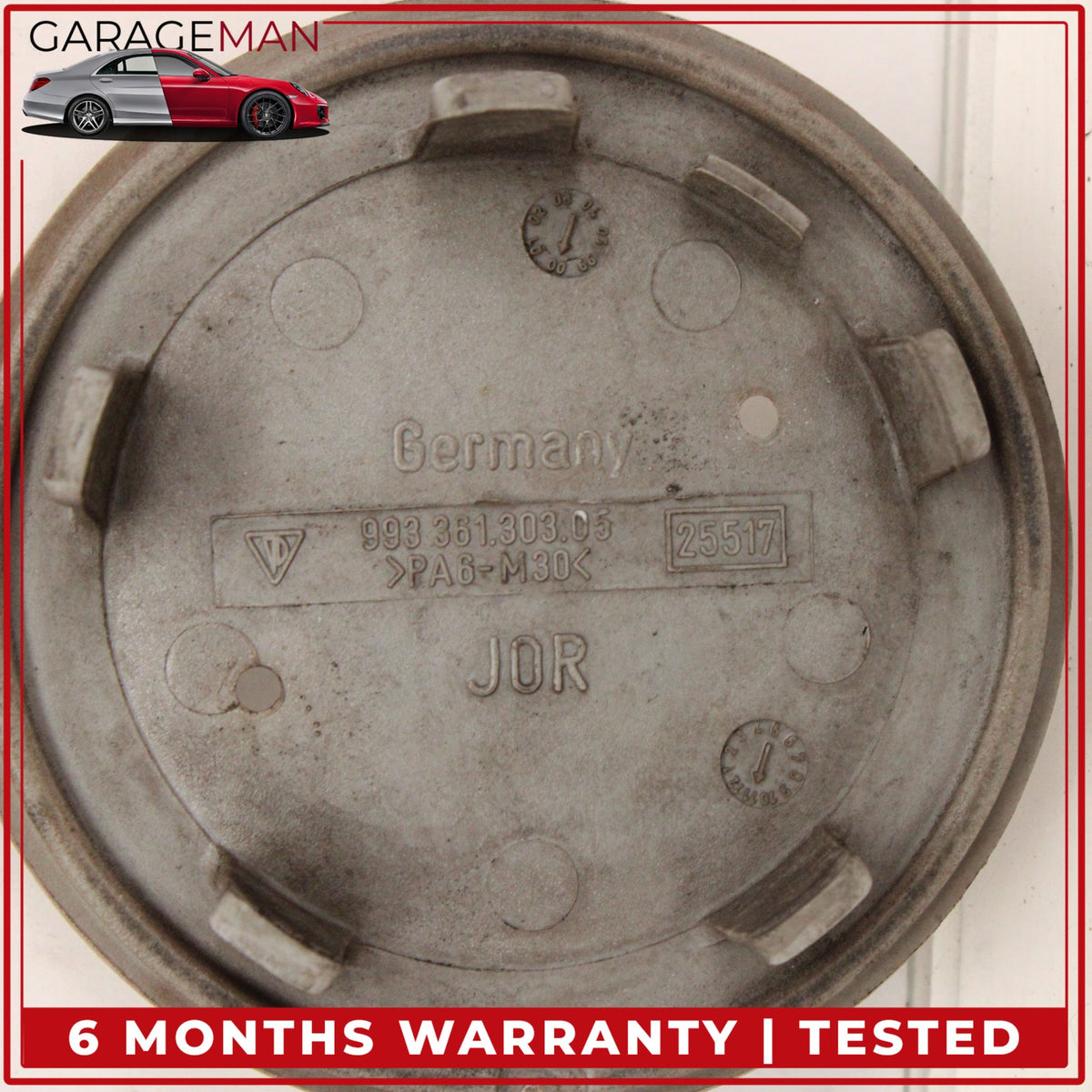 1994-2012 Porsche 911 Carrera 996 Front and Rear Wheel Center Cap Set of 4 OEM