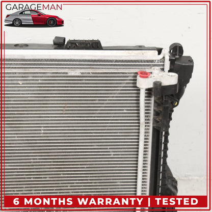 2010-2016 Porsche Panamera 970 Engine Cooling Radiator AC A/C Condenser OEM