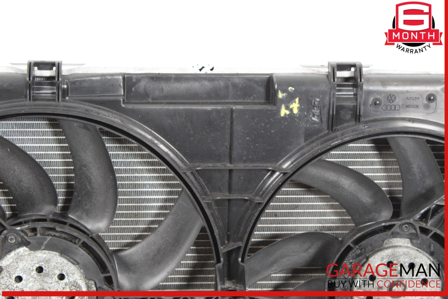 2009-2016 Audi A4 Engine Cooling Radiator AC A/C Condenser Assy 8K0121207A OEM