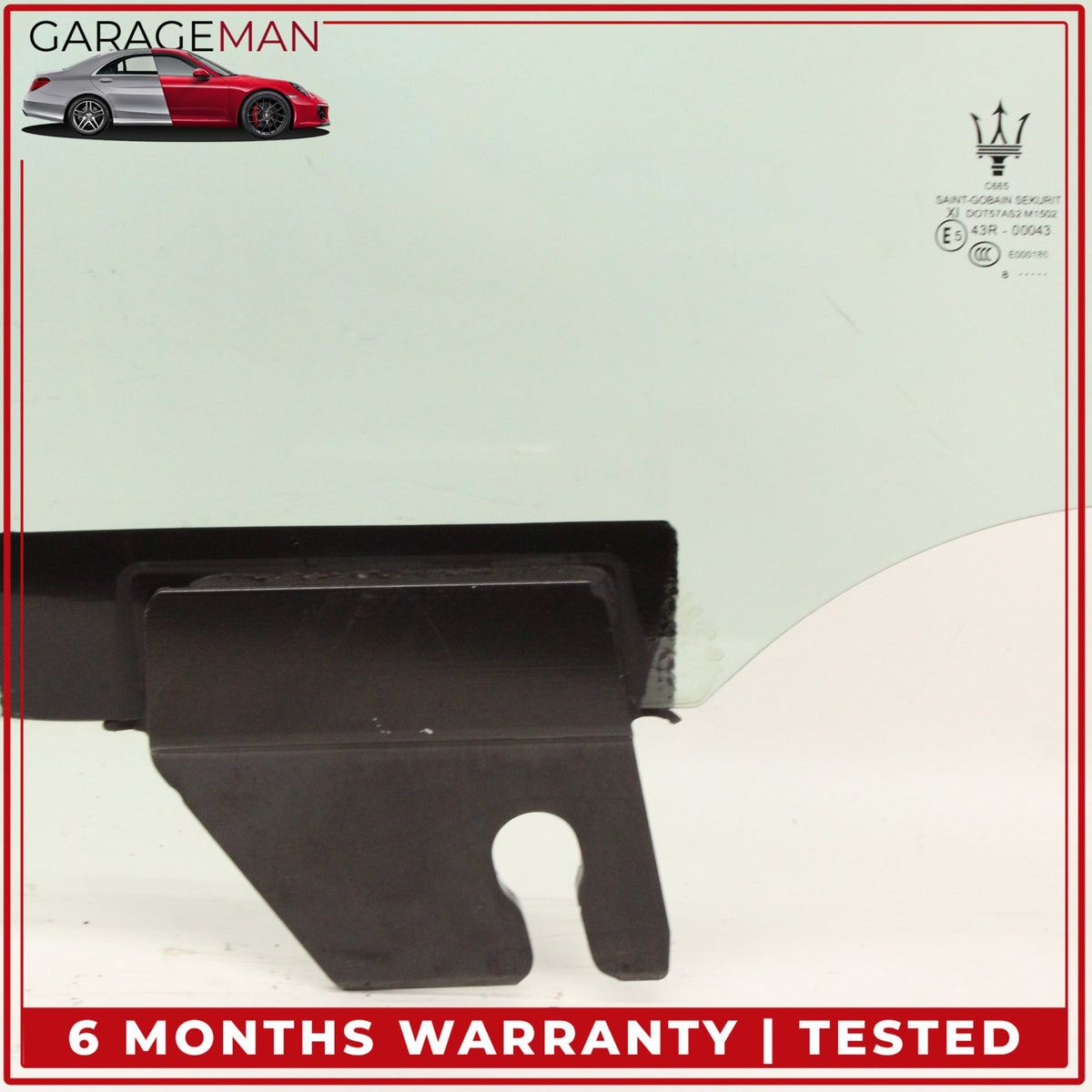 2014-2022 Maserati Ghibli M157 Rear Right Passenger Side Door Window Glass OEM
