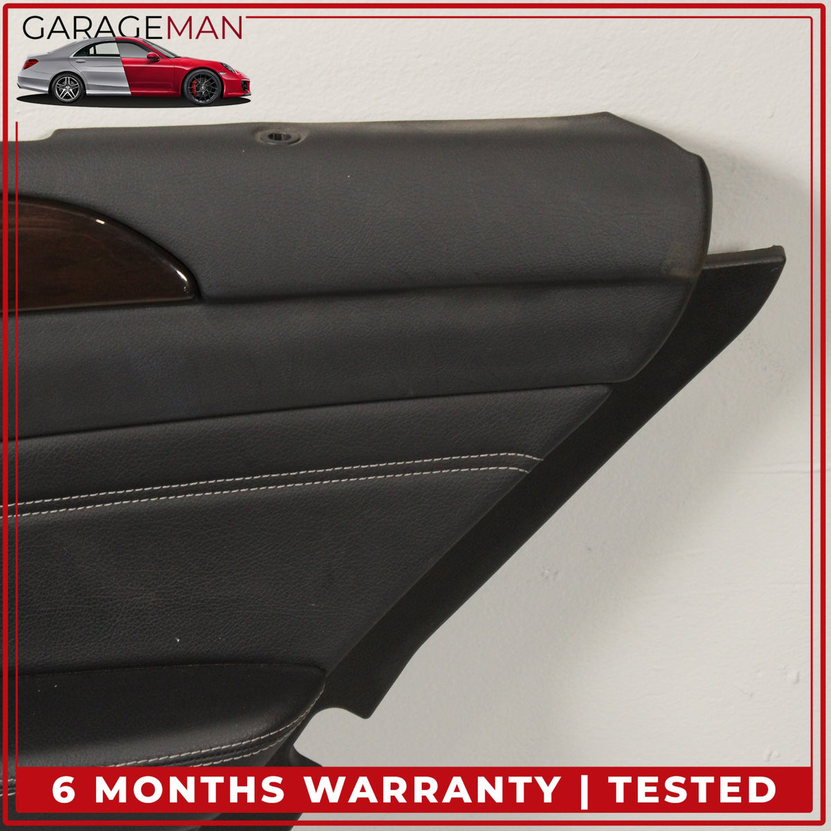 2012-2015 Mercedes W166 ML350 Rear Right Side Door Trim Cover Panel Black OEM