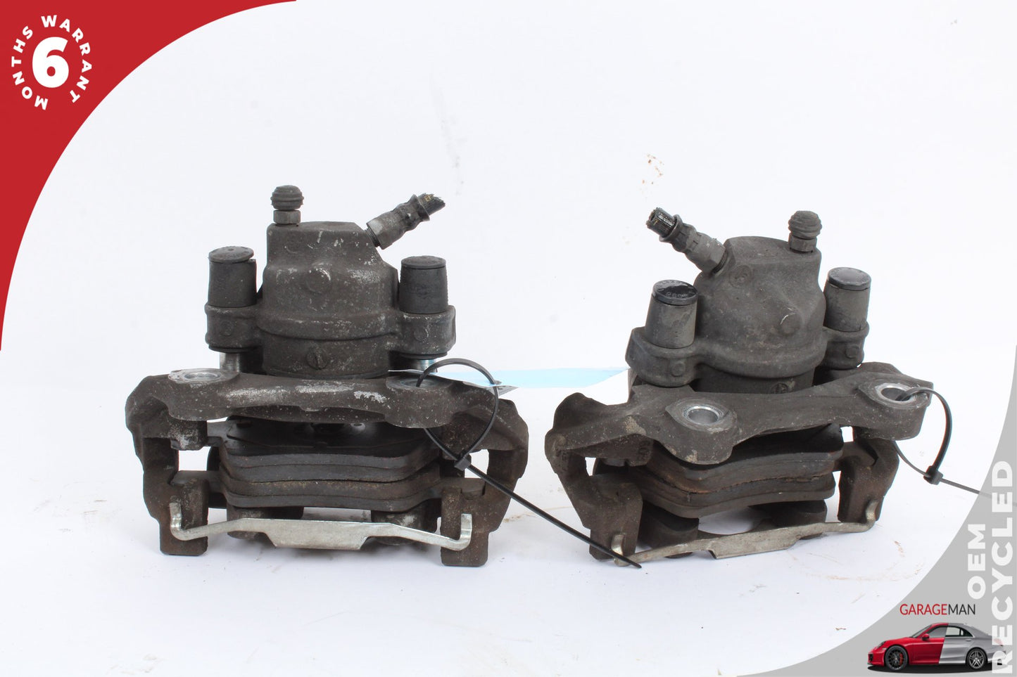 2007-2018 Mercedes W221 S550 Rear Left & Right Brake Caliper Calipers Set OEM