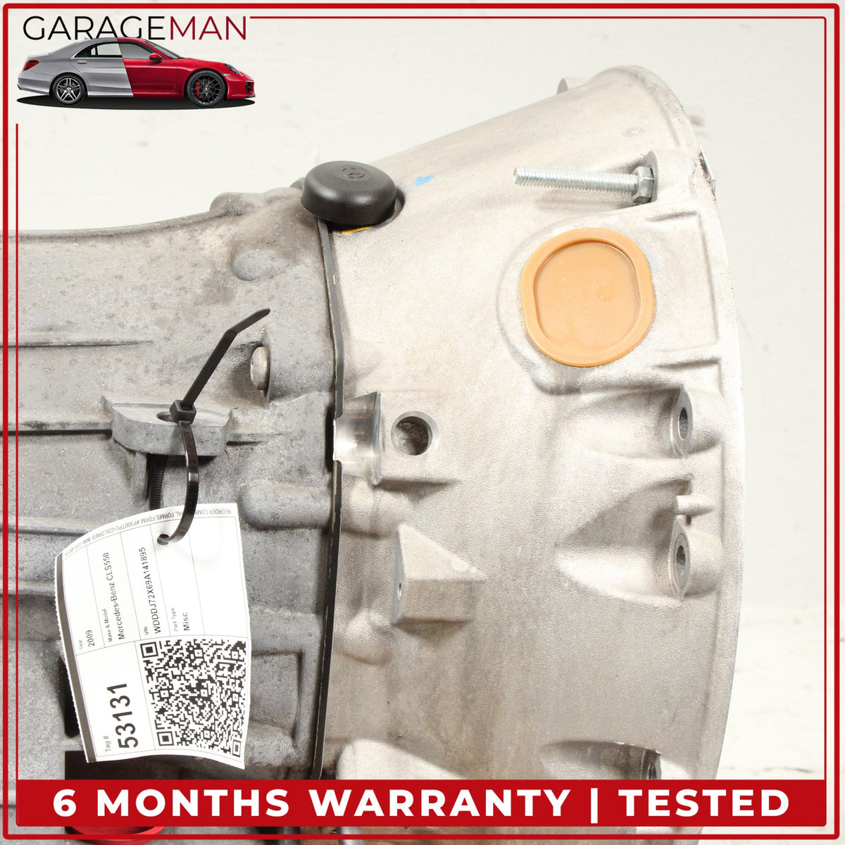 2007-2011 Mercedes-Benz CLS550 W219 RWD 5.5L Automatic Transmission 722.904 99k