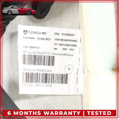 2019-2025 BMW 330i Front Left Driver Side Lower Bottom Seat Cushion Red OEM
