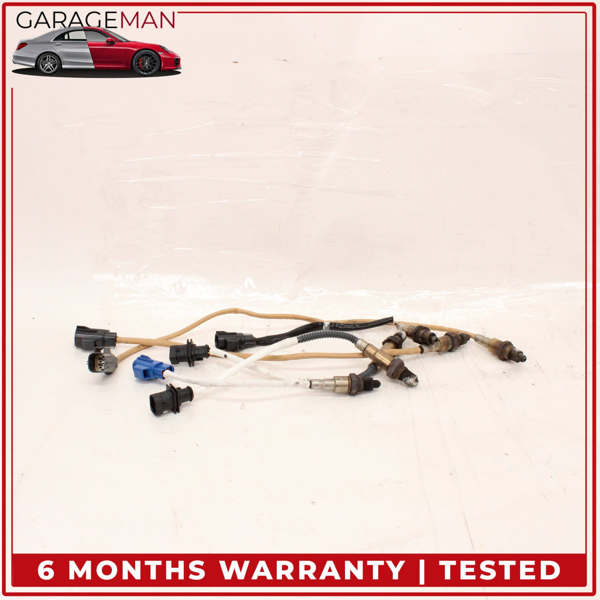 2014-2019 Land Rover Range Rover L405 Oxygen O2 Sensors Lambda (Set of 6) OEM