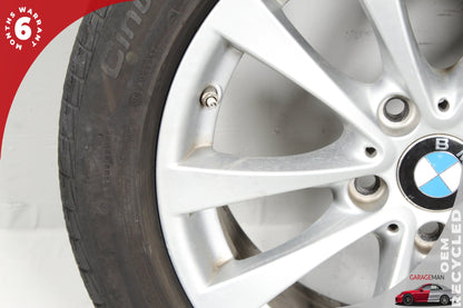 2012-2018 BMW 328i Front or Rear Wheel Rim w/ Tire 7.5JX17H2 ET37 6796244 OEM