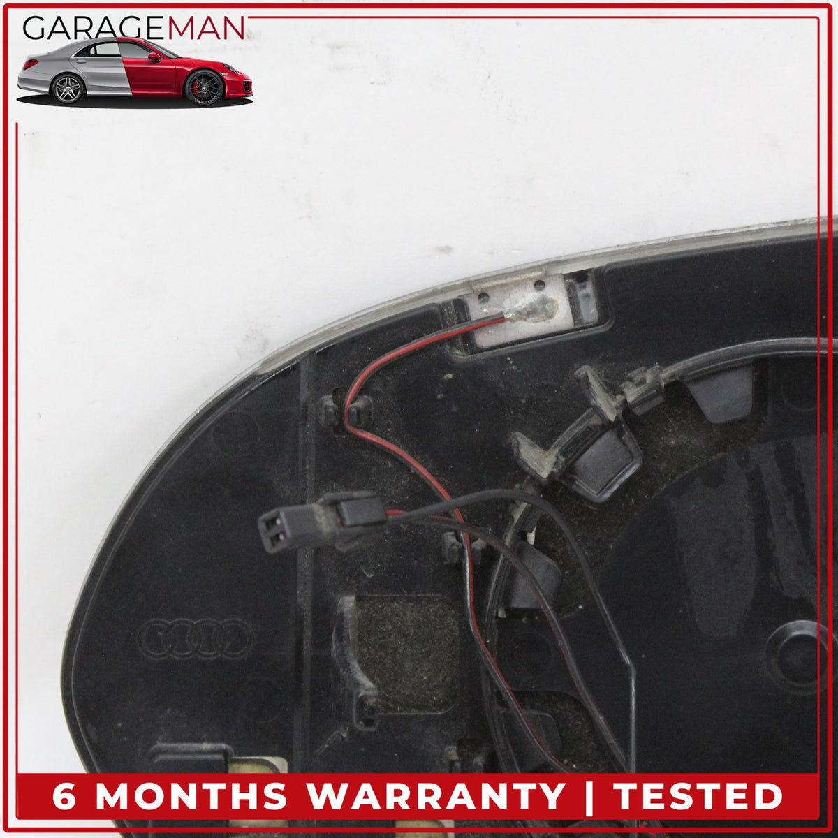 2012-2018 Audi A6 S6 Front Right Side Door Rear View Mirror Glass 4G0857536E OEM