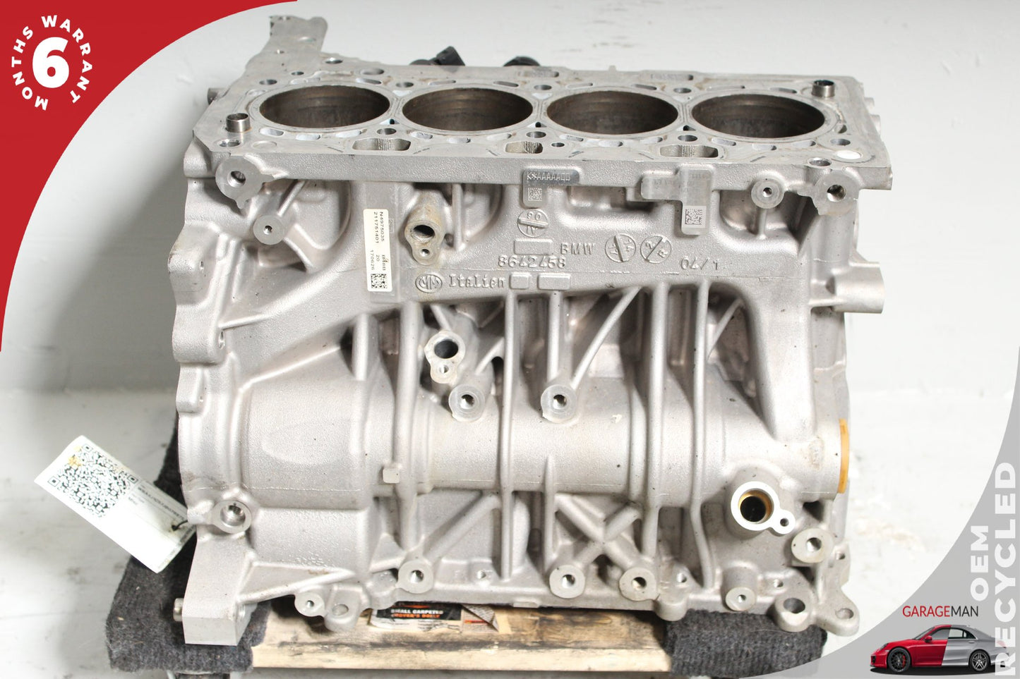 2017-2021 BMW 430i F36 AWD 2.0L Engine Cylinder Block B46B20/B48B20 142668