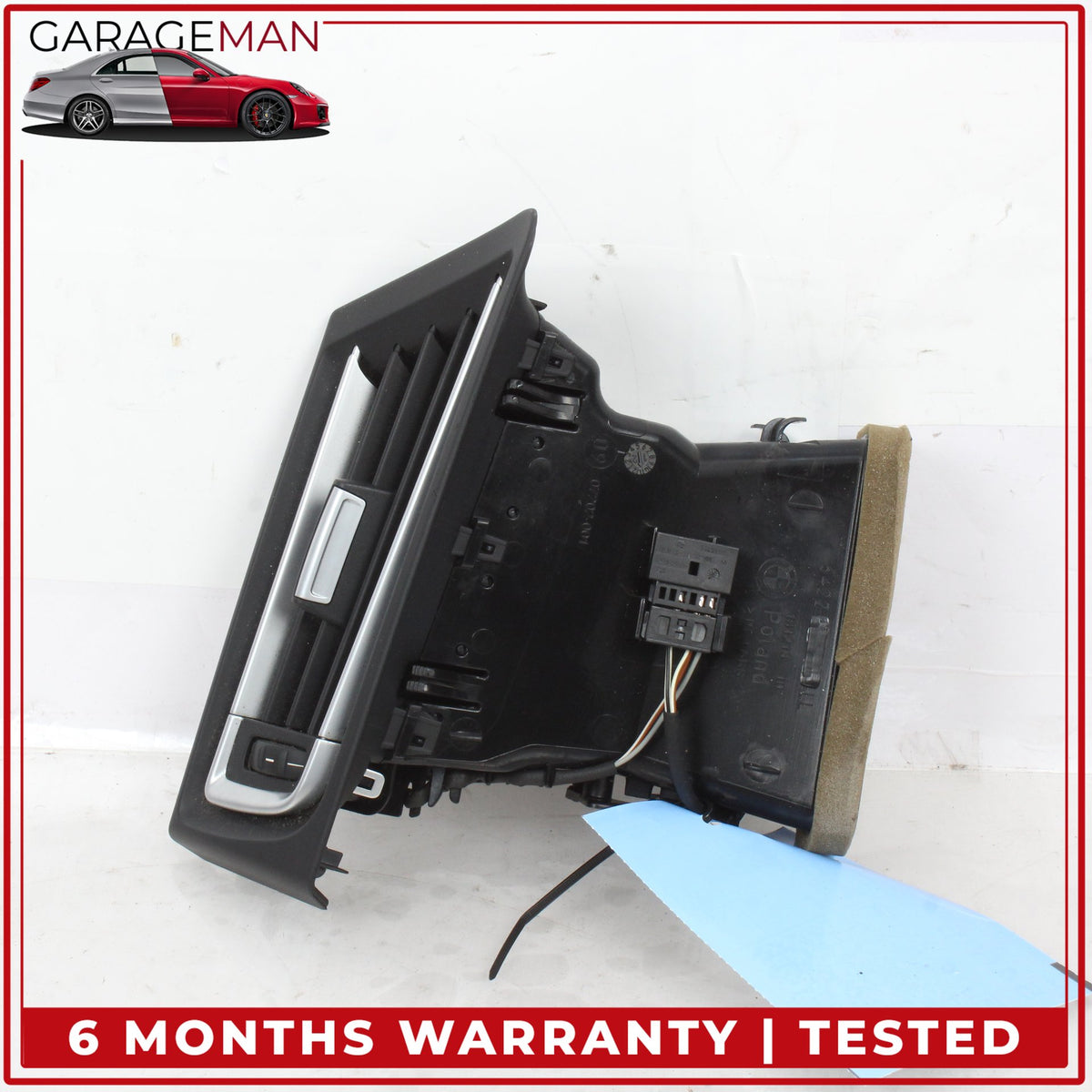 2009-2015 BMW 740i F01 Front Right Side Dashboard AC A/C Air Vent 9115858 OEM