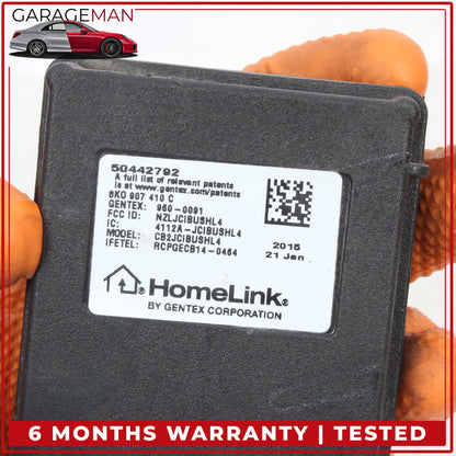 2008-2018 Audi Q7 HomeLink Garage Door Opener Control Module Unit 8K0907410C OEM