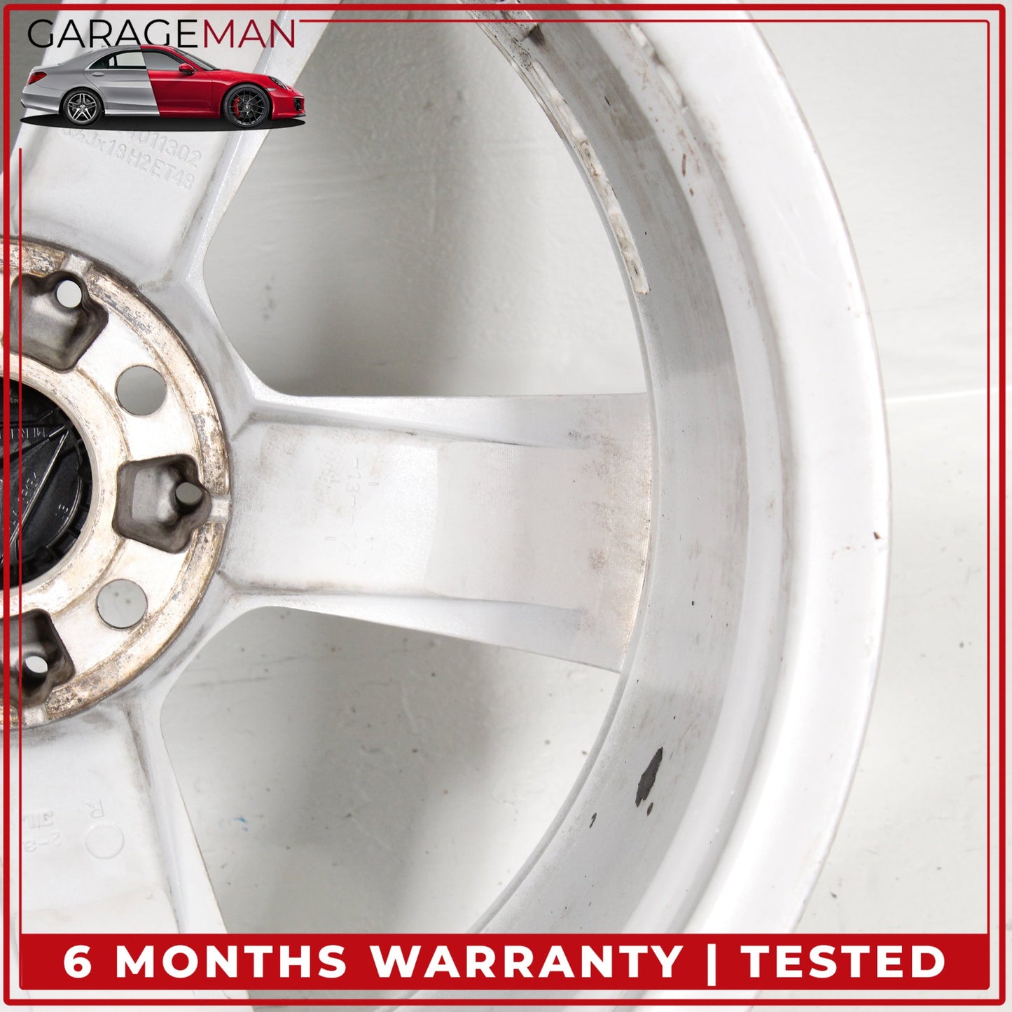 2010-2013 Mercedes W212 E350 E400 Front Wheel Rim 8.5JX18H2 ET48 2124011302 OEM